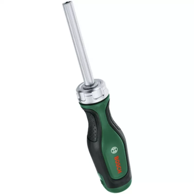 Bosch PowerTools Bit Ratchet Atsuktuvų Rinkinys, 13 dalių, Sukimo momentas iki 50 Nm, Žalia/Juoda (1600A032V0)