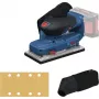 BOSCH POWERTOOLS Bekontaktis orbitinis šlifuoklis GSS 18V-18 Professional Solo, 18V (Mėlyna/Juoda, be akumuliatoriaus ir įkroviklio, L-BOXX dėžutėje)