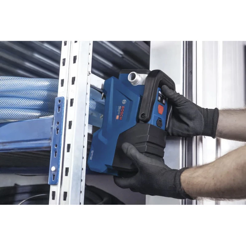 BOSCH POWERTOOLS Belaidis perdavimo siurblys GTP 18V-28 Solo, 18V (mėlyna/juoda, be akumuliatoriaus, švariam vandeniui)