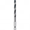 Bosch PowerTools HSS PointTeq Hex spiralinis grąžtas, 6 mm, 10 vnt., darbinis ilgis 57 mm