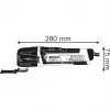 BOSCH POWERTOOLS Daugiafunkcis pjūklas GOP 30-28 Professional (Mėlynas/Juodas, L-BOXX, 300 W, su priedais)