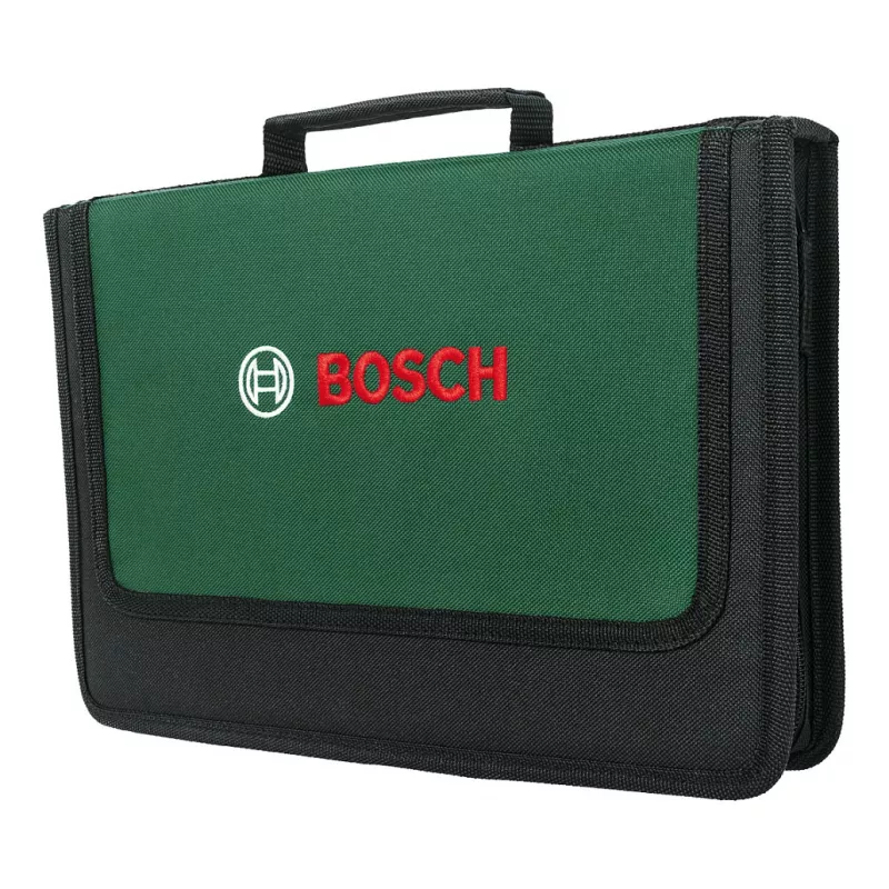 BOSCH Powertools Universal Hand Tool Set, 25-Piece (Green, with Tool Bag)