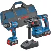 Bosch Professional 18V ProCORE paleidimo rinkinys 2x4.0Ah + GAL 18V-40 įkroviklis 0615A50039