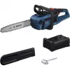BOSCH Professional GKE 18V-40 belaidis grandininis pjūklas, 18V, 5,5 Ah ličio jonų baterija, mėlynas