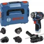 Bosch Professional GSR 12V-32 FC belaidis gręžtuvas/suktuvas 12V (mėlyna/juoda, be akumuliatoriaus, 5 adapteriai, L-BOXX)