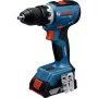 BOSCH Professional GSR 18V-65 Belaidis gręžtuvas-suktuvas, bešepetėlis, 2x 5,0 Ah Li-Ion, L-BOXX, rankinių įrankių rinkinys