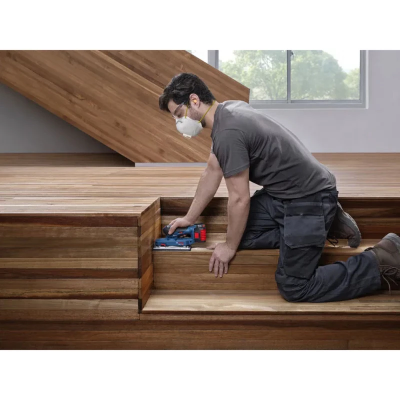 Bosch Professional GSS 18V-18 belaidis orbitinis šlifuoklis Solo, 18V, mėlyna/juoda, be akumuliatoriaus