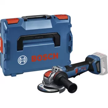 BOSCH Professional GWS 18V-11PS belaidis kampinis šlifuoklis 125mm 18V Solo (tik įrankis) L-BOXX dėkle