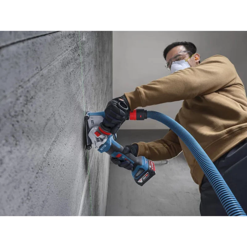 Bosch Professional GWS 18V-11PS belaidis kampinis šlifuoklis 18V 125mm mėlynas/juodas, įrankis be akumuliatoriaus