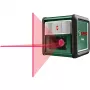 Bosch Quigo III kryžminio linijinio lazerio nivelyras su MM2 spaustuku (0 603 663 5Z0)