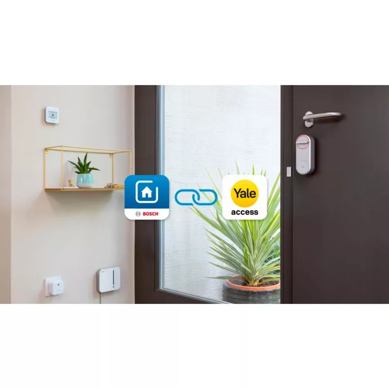 BOSCH SMARTHOME Smart Home Action Package Smart Closing (Balta, 1x Yale Linus Smart Lock, 1x Smart Home Controller)