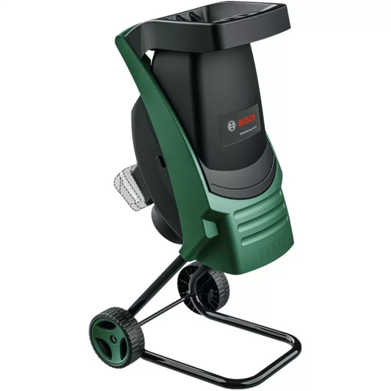 Bosch UniversalShredder Solo belaidis sodo smulkintuvas, 36V (2x18V), 40 mm šakų talpa, 50 L surinkimo dėžė, žalia/juoda, be įrankių (06008E0001)
