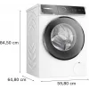 Bosch WGB266A0SN Priekinio pakrovimo skalbimo mašina, 10 kg, 1600 aps./min., A energijos klasė, balta