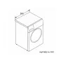BOSCH WGG254ZGPL 9 kg priekinės apkrovos skalbimo mašina su i-DOS ir Home Connect