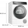 Bosch WQB246DLSN 9 kg priekinio pakrovimo skalbimo mašina su i-DOS ir Home Connect