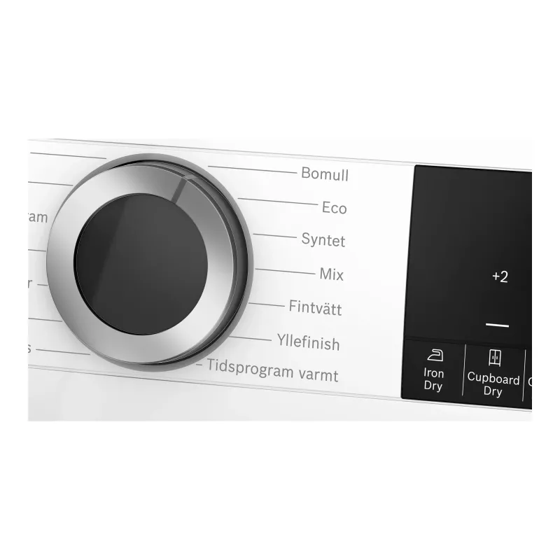 Bosch Serie 6 WQG2420PSN džiovyklė su šilumos siurbliu, 9 kg, D, 62 dB