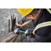BOSCH X-LOCK belaidis kampinis šlifuoklis GWX 18V-11 S Professional Solo, 18V, 125mm, mėlynas/juodas, tik įrankis