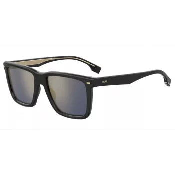 BOSS BOSS1317S807 Akiniai vyrams stačiakampis acetatinis rėmelis UV400
