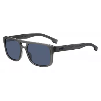 BOSS BOSS1648SKB7 Akiniai Havana Ruda Kvadratiniai Acetatas Vyriški