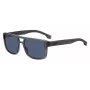 BOSS BOSS1648SKB7 Akiniai Havana Ruda Kvadratiniai Acetatas Vyriški