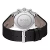 BOSS Hero vyriškas kvarcinis chronografinis laikrodis 1514218 41mm nerūdijantis plienas mėlynas ciferblatas