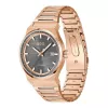 BOSS MAN 1514185 Quartz Analog Watch 41mm Black Dial Leather Strap