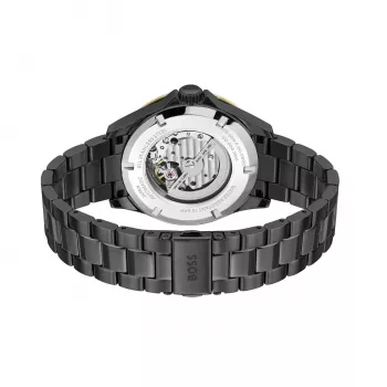 BOSS Vyrų 1514203 Chronografinis Laikrodis 42mm Nerūdijančio Plieno Mėlynu Ciferblatu