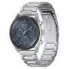 BOSS Vyriškas Skymaster Chronografinis Laikrodis 1514093 44mm Nerūdijantis Plienas Mėlynas Ciferblatas
