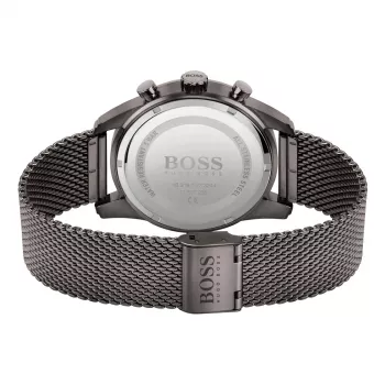 BOSS vyriškas laikrodis 1513837 Skymaster Chronograph mėlynu ciferblatu, nerūdijančiu plienu, 44 mm