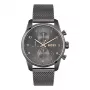 BOSS vyriškas laikrodis 1513837 Skymaster Chronograph mėlynu ciferblatu, nerūdijančiu plienu, 44 mm
