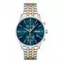 BOSS Vyriškas Laikrodis 1513976 (42mm) - Mėlynas Ciferblatas, Ruda Odinė Apyrankė