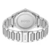 BOSS Vyriškas Laikrodis 1513979 Pilot Edition 43mm Mėlynas Ciferblatas Ruda Oda