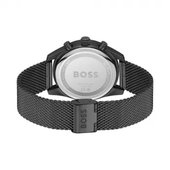 BOSS Vyriškas Laikrodis 1514150 (44mm) - Mėlynas Ciferblatas, Nerūdijantis Plienas