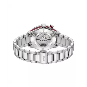 BOSS Vyriškas Laikrodis 1514179 42mm Nerūdijantis Plienas Mėlynas Ciferblatas Chronografas