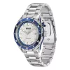 BOSS Vyriškas Laikrodis 1514212 42mm Nerūdijantis Plienas Mėlynas Ciferblatas Chronografas