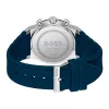 BOSS Vyriškas Laikrodis 1514243 41mm Nerūdijantis Plienas Mėlynas Ciferblatas Chronografas