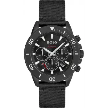BOSS Skymaster vyriškas chronografinis laikrodis 1513940 43mm nerūdijantis plienas mėlynas ciferblatas