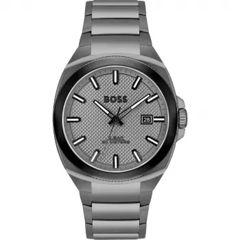 BOSS Skymaster vyrų kvarcinis laikrodis 1514137 41mm mėlynas ciferblatas nerūdijančio plieno tinklelis