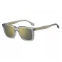 BOSS akiniai BOSS1317SKB7C Vyriški kvadratiniai Havana acetato rėmeliai rudi lęšiai UV400