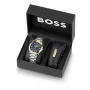 BOSS Watch Man 1570191 (41mm) Pilot Edition Quartz Stainless Steel Leather Brown