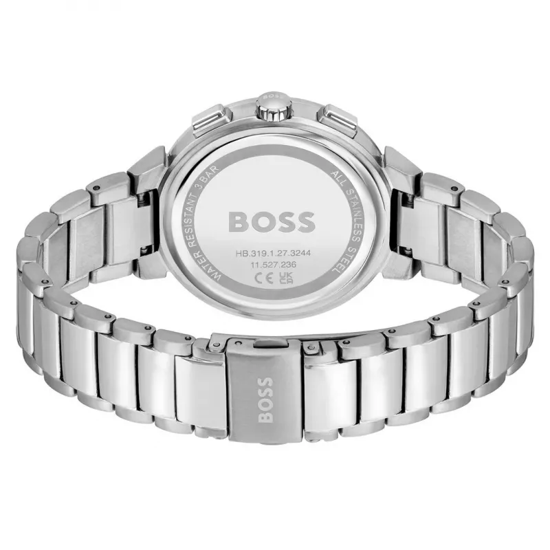 BOSS Women's 1502676 Quartz Watch 37mm Stainless Steel Silver/Rose Gold