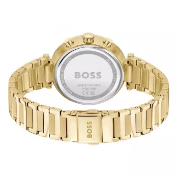 BOSS Women's 1502775 Quartz Analog Watch 36mm Stainless Steel Mesh Silver