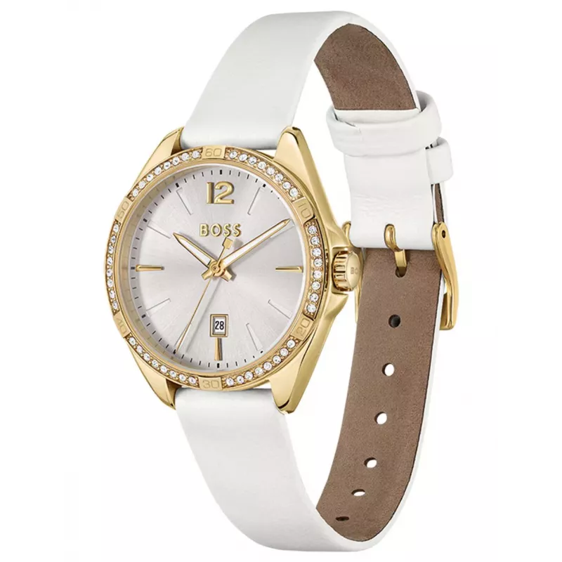 BOSS Women's Purity 1502619 Quartz Analog Watch 39mm Silver Stainless Steel Mesh