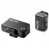 BOYA BOYAMIC 2-02 Belaidė mikrofono sistema 2.4GHz, AI triukšmo slopinimas, 2 imtuvai + 1 siųstuvas (USB-C) Juoda