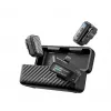 BOYA BOYAMIC 2-02 Belaidė mikrofono sistema 2.4GHz, AI triukšmo slopinimas, 2 imtuvai + 1 siųstuvas (USB-C) Juoda