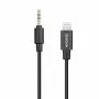 BOYA BY-K1 3,5 mm TRRS vyriškas į Lightning vyrišką garso adapterio laidas (20 cm, juoda)