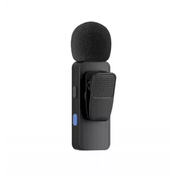 BOYA BY-V4 belaidė mikrofonų sistema 2.4GHz su 4 siųstuvais ir 1 imtuvu (3.5mm jungtis) juoda