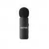 BOYA BY-V4 belaidė mikrofonų sistema 2.4GHz su 4 siųstuvais ir 1 imtuvu (3.5mm jungtis) juoda
