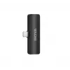 BOYA BY-V4D belaidė mikrofonų sistema su 4 siųstuvais ir 1 Lightning imtuvu (juoda)