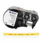 BRADY M4C-125-342-YL Heat-Shrink Wire Marker Label, skirtas BMP41/BMP51/BMP53/M511 spausdintuvams - balta